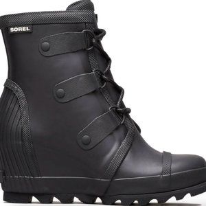 Sorel Joan Rain Wedge Boots